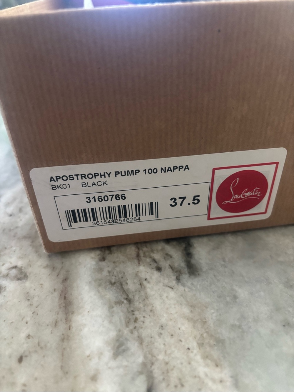 Authentic Christian Louboutin Classic Black Pumps with Iconic Red Sole - Picture 10 of 11